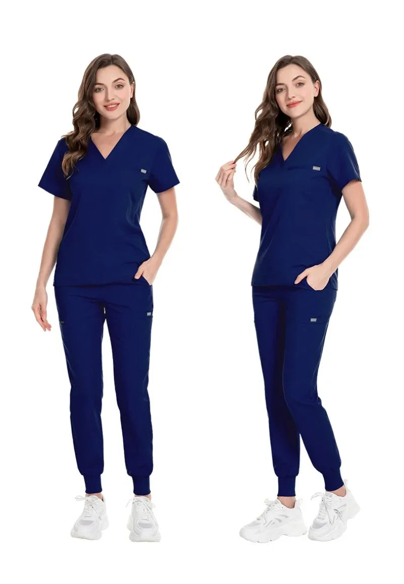 New Scrubs Operating Room Short Sleeve Hand Washing Suit Women's Jacket Work Clothes