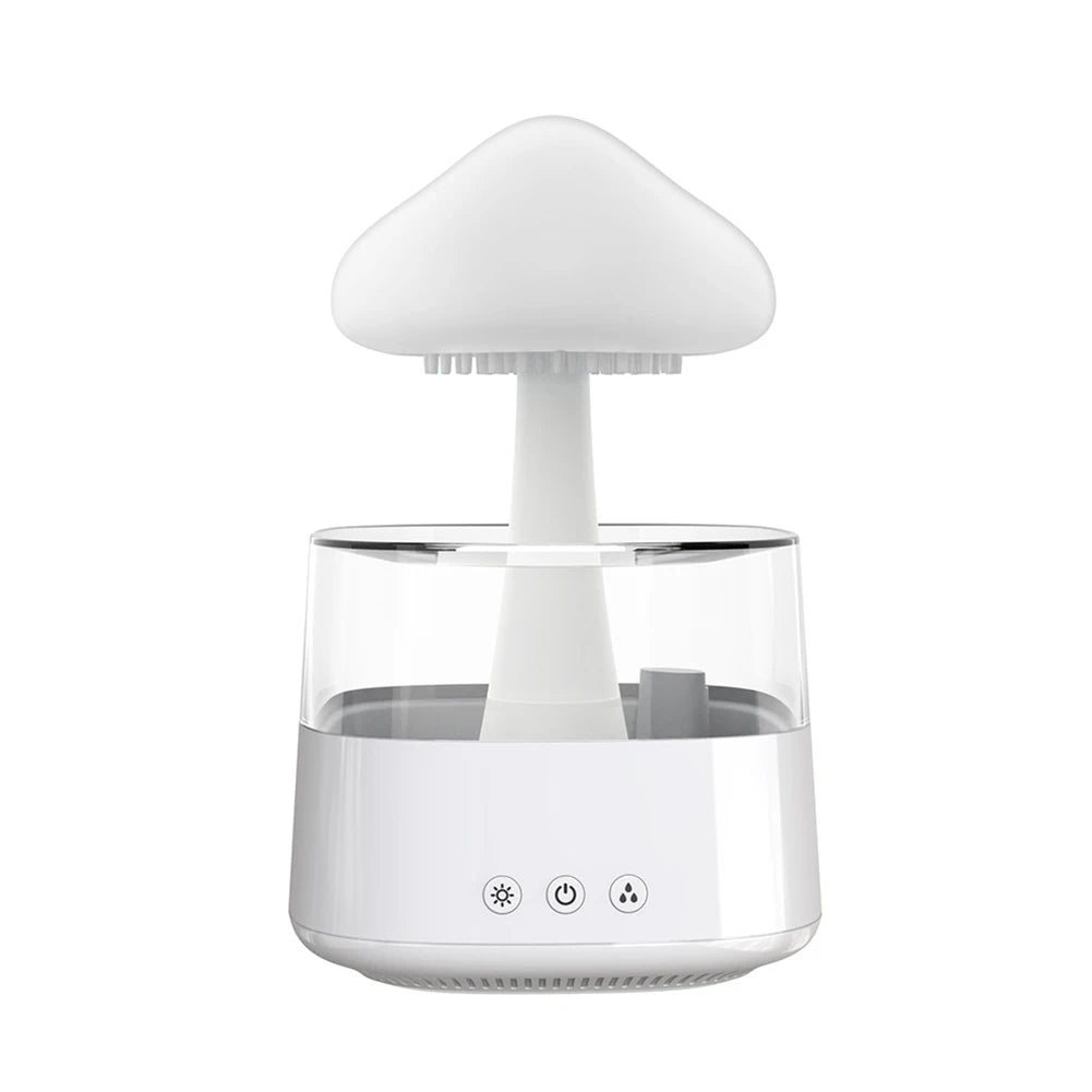 Enhance your space with a Mushroom Rain Cloud Air Humidifier Diffuser