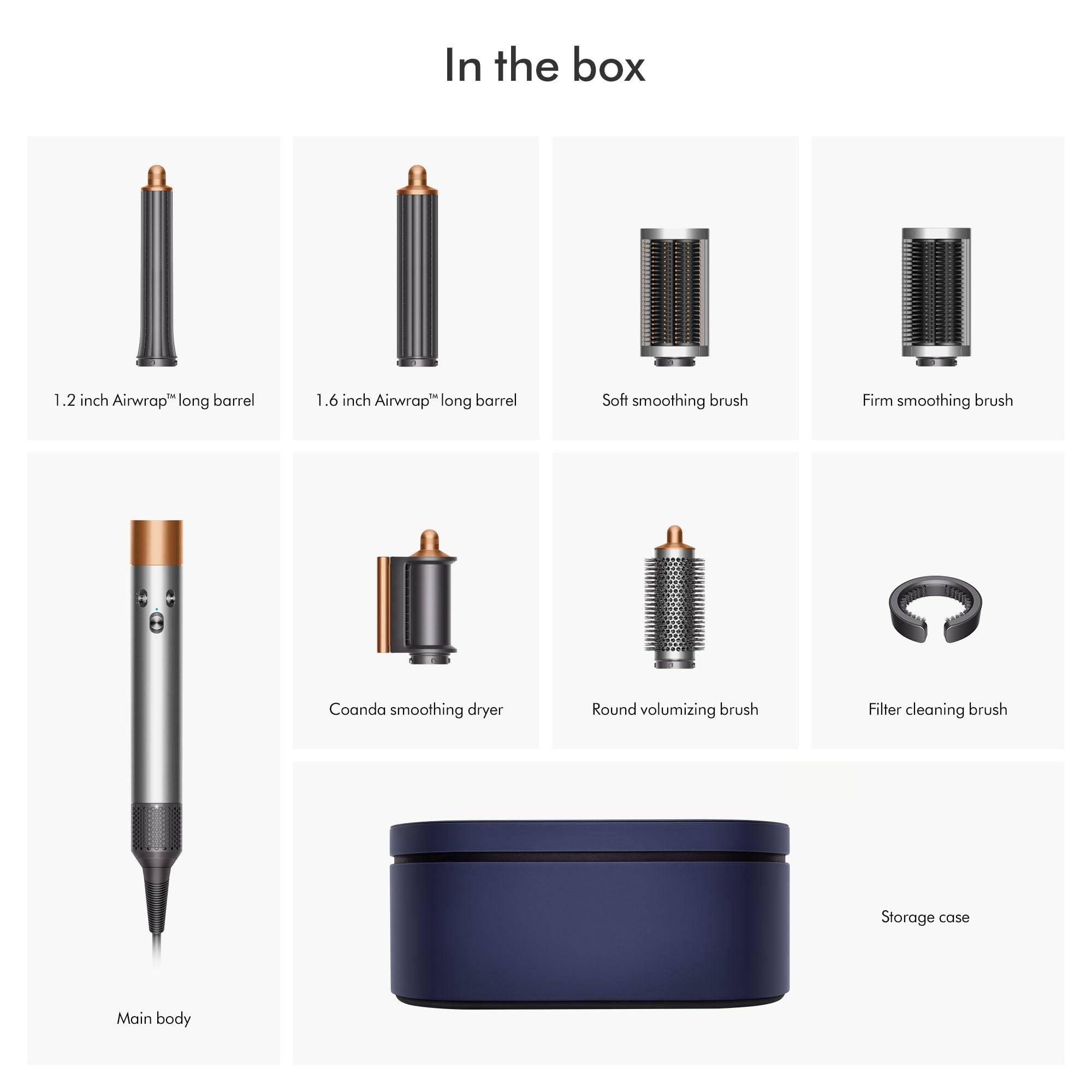 Dyson Airwrap Multi-Styler Complete Long Prussian Blue/Rich Copper/Vinca Blue